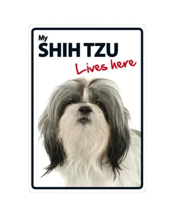 Señal A5 'Shih Tzu - Lives Here'