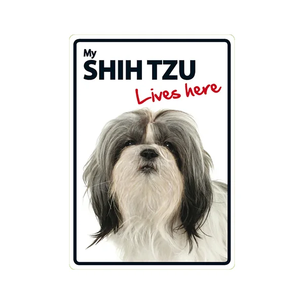 Señal A5 'Shih Tzu - Lives Here'