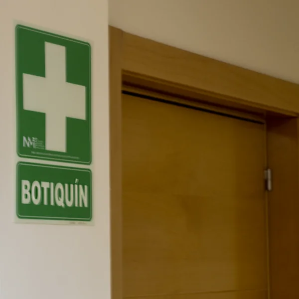 Señal Botiquin PVC 22.4 x 30cm Verde