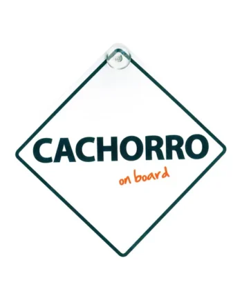 Señal con Ventosa 'Cachorro on Board'