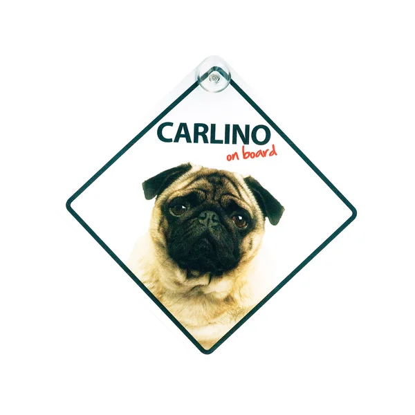 Señal con Ventosa 'Carlino on Board'