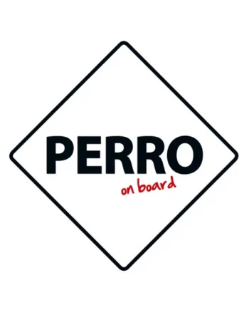 Señal con Ventosa 'Perro on Board'