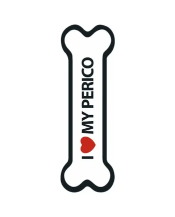 Señal-Hueso Magnético 'I Love my Perico'