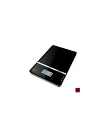 SILK BLACK 5000g Balanza de cocina y pesacartas TECNOBAL