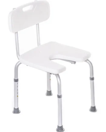 Silla de Ducha Forma U Acceso Higiénico