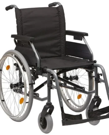 Silla de Ruedas Acero | Reposabrazos Regulables