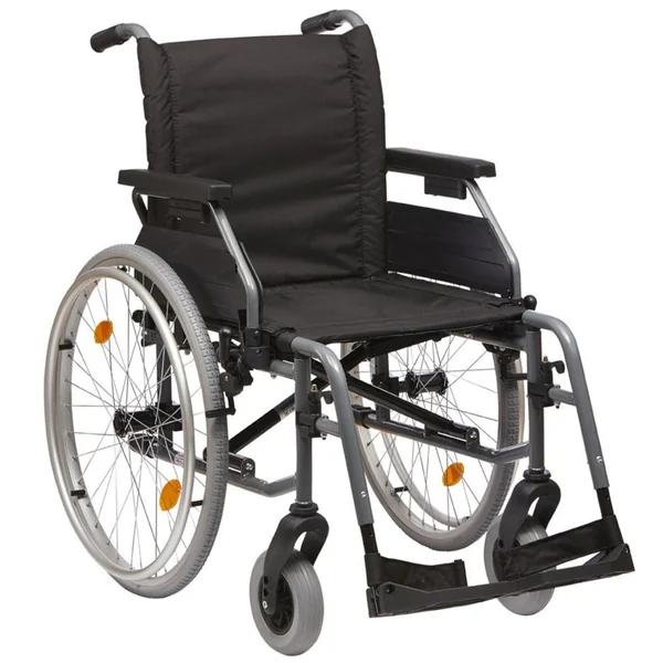 Silla de Ruedas Acero | Reposabrazos Regulables
