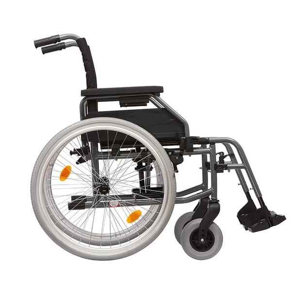 Silla de Ruedas Acero | Reposabrazos Regulables