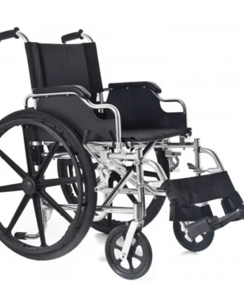 Silla de Ruedas Aluminio Cromado | Safe-Chair 46