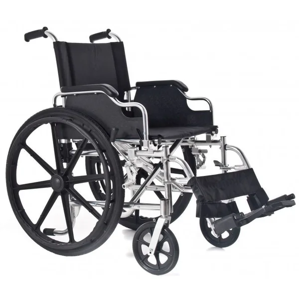 Silla de Ruedas Aluminio Cromado | Safe-Chair 46