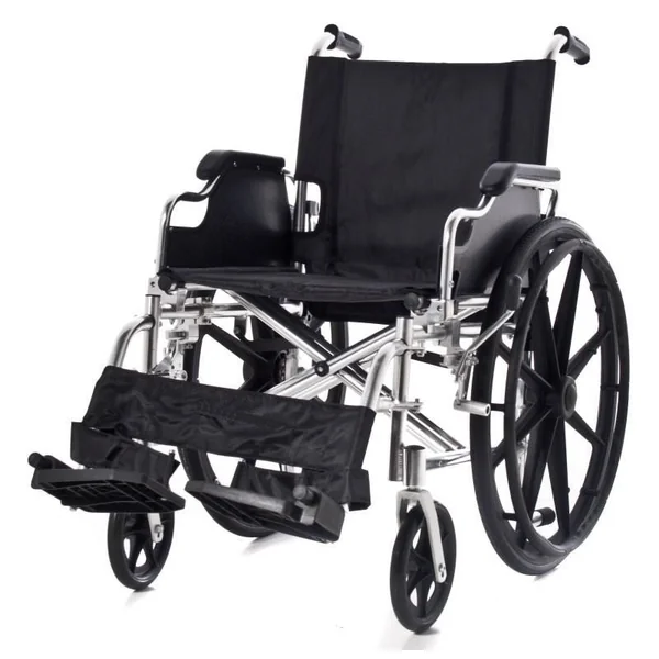 Silla de Ruedas Aluminio Cromado | Safe-Chair 46