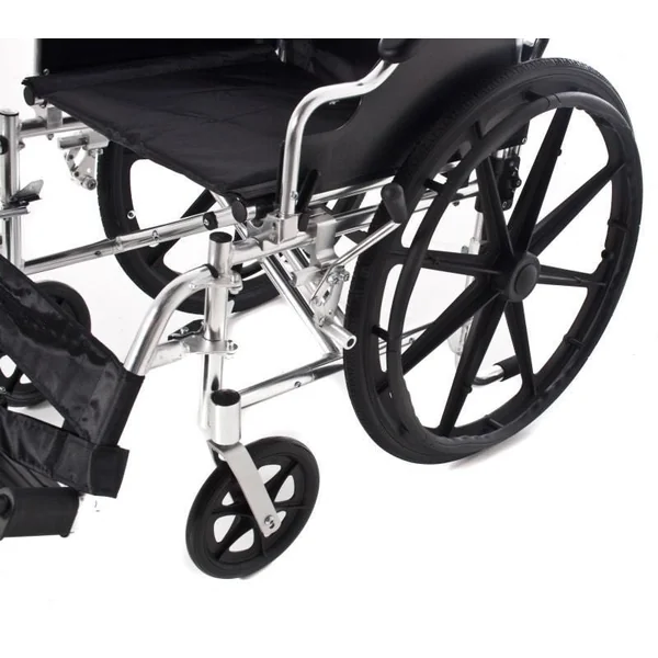 Silla de Ruedas Aluminio Cromado | Safe-Chair 46