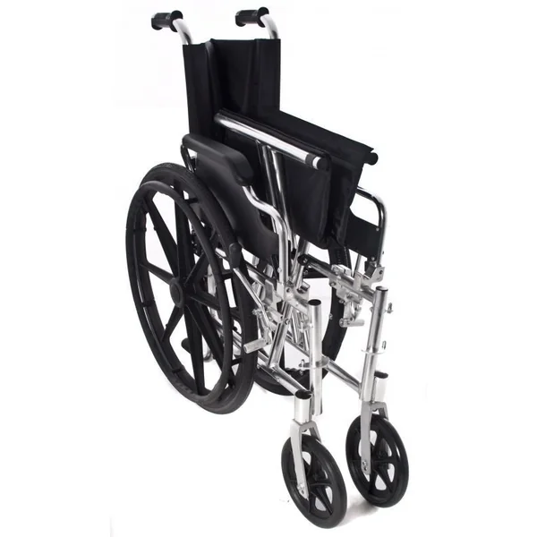 Silla de Ruedas Aluminio Cromado | Safe-Chair 46