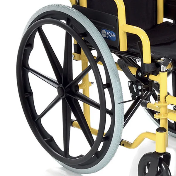Silla de Ruedas para Niños Plegable con Correa para Talón