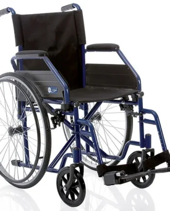 Silla de Ruedas Plegable Autopropulsable Movilidad Reducida