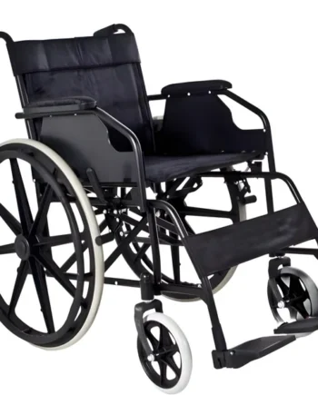 Silla de Ruedas Plegable de Acero Autopropulsable Care+
