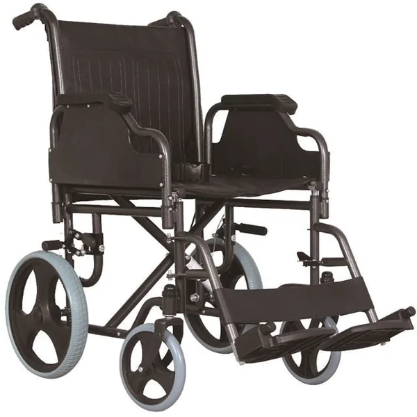 Silla de Ruedas Plegable de Traslado con Correa