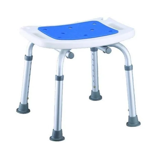 Silla Ducha Antideslizante con Respaldo y Asiento Acolchado