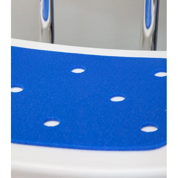 Silla Ducha Antideslizante con Respaldo y Asiento Acolchado