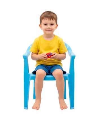 Silla infantil plastico Azul