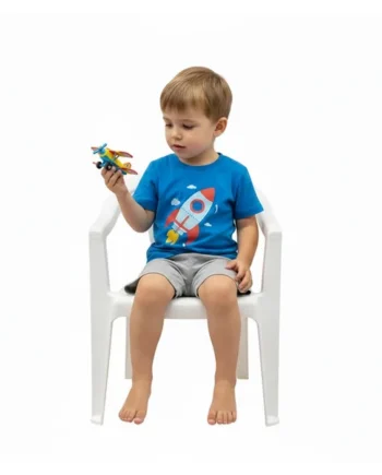 Silla infantil plastico Blanco