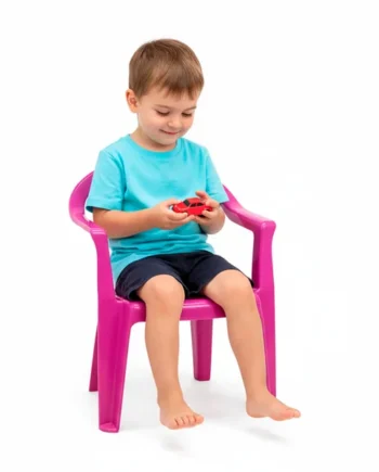 Silla infantil plastico Rosa