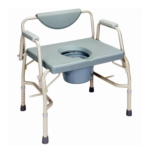 Silla para Baño Bariátrica con Reposabrazos Abatibles