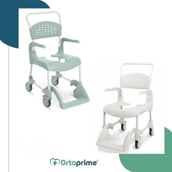 Silla para Ducha y WC Sanitaria Clean Confort