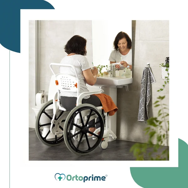 Silla para Ducha y WC Sanitaria Clean Premium