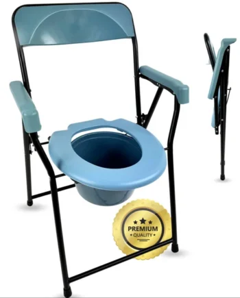 Silla WC Plegable Personas Mayores | Inodoro Portátil Adultos