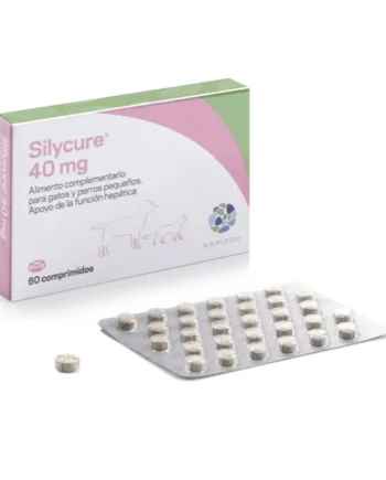 Silycure 40 mg apoyo hepático perros y gatos 60 comprimidos