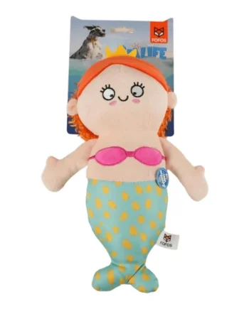 Sirena Sealife para Perros — Juguete de Látex con Sonido