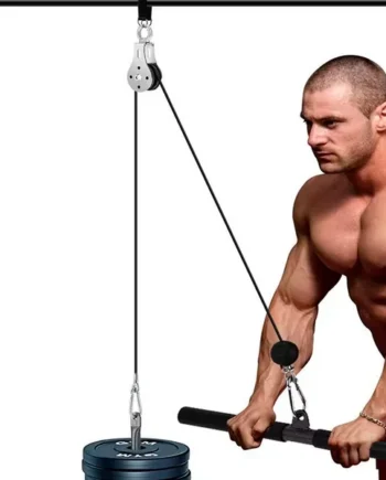 Sistema de Poleas Fitness para Entrenamiento de Brazos