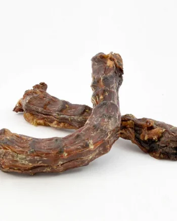Snack natural de cuellos de pato