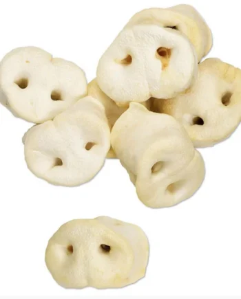 Snack natural de morro de cerdo