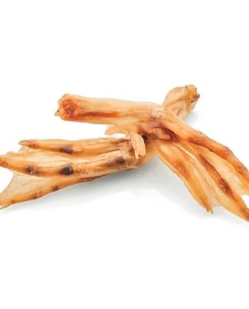 Snack natural de patas de pato