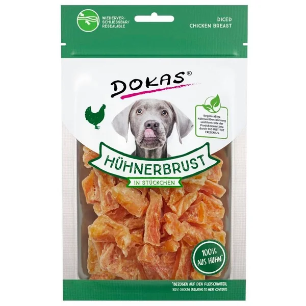 Snack Natural Dokas Tacos de Pechuga de Pollo para Perros
