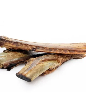 Snack natural para perro de costilla de ternera