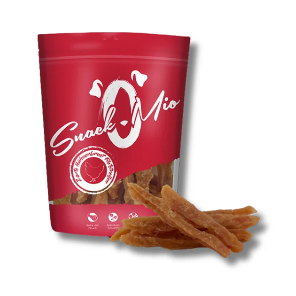SnackOmio - Tiras de pechuga de pollo