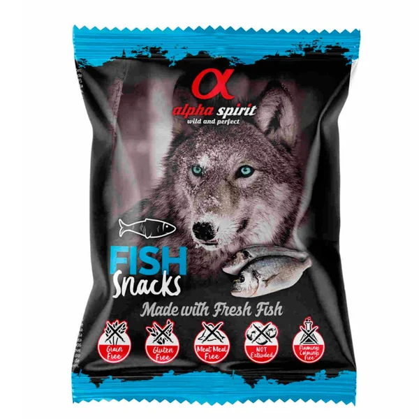 Snacks Alpha Spirit de pescado