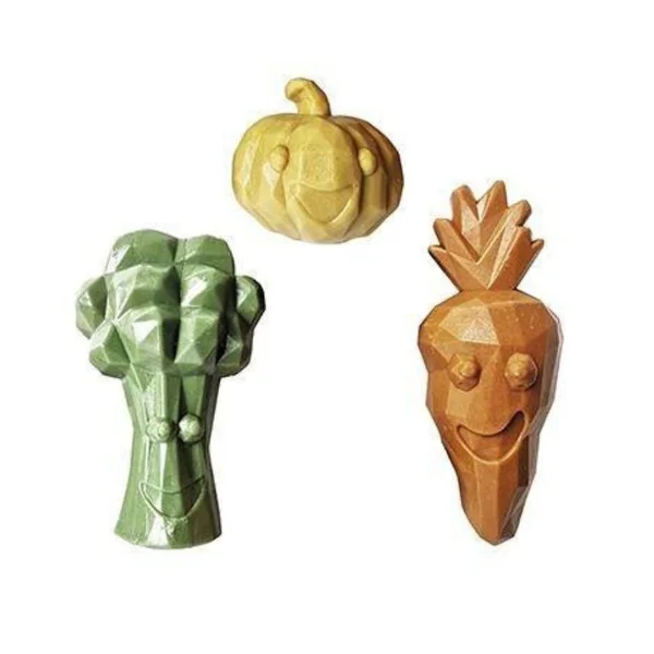 Snacks dentales verduras