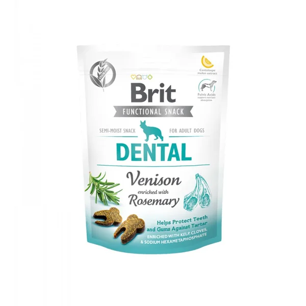 Snacks Funcional Dental de venado y romero - Brit