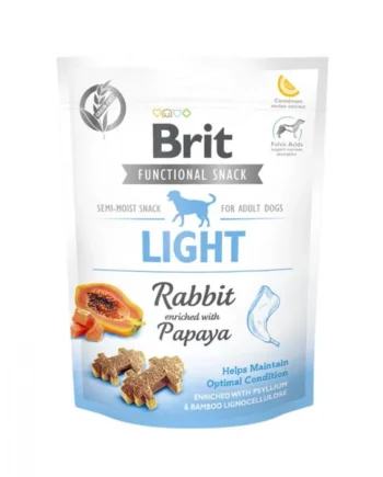 Snacks Funcional Light Conejo y Papaya - Brit