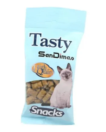 Snacks Tasty Gatos Rellenitos Pollo Malta 50 g