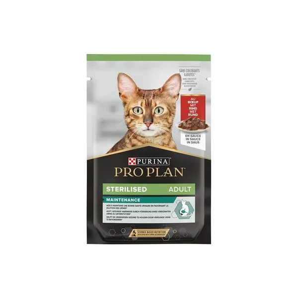 Sobre de Carne Gatos Pro Plan Sterilised