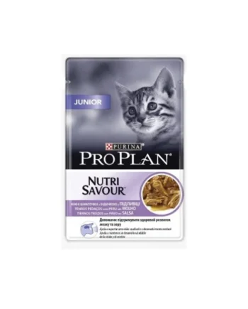 Sobre de Pavo para gato Pro Plan Junior
