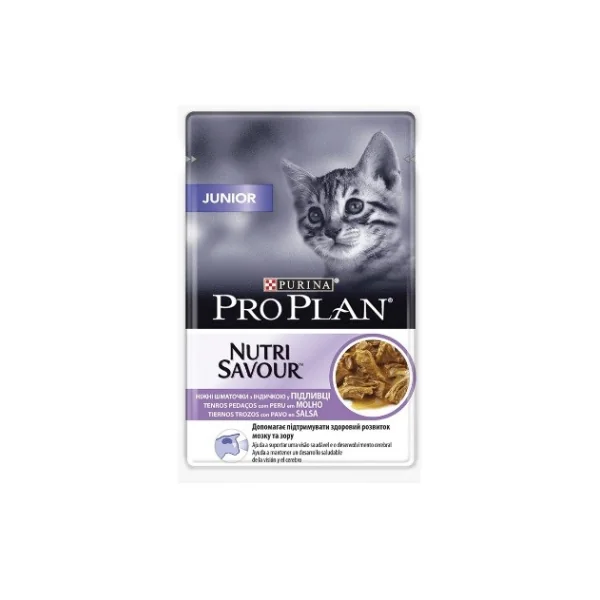 Sobre de Pavo para gato Pro Plan Junior