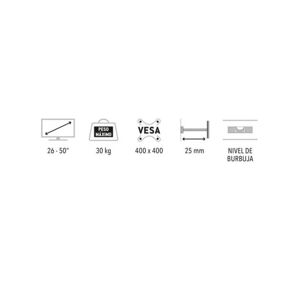 SOP215. Soporte para TV LED/TFT de 26" a 50"