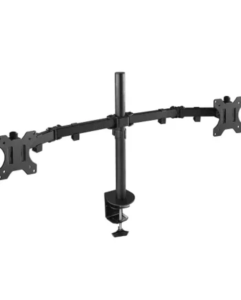 Soporte mesa giratorio inclinable 13 a 32 pulgadas Negro
