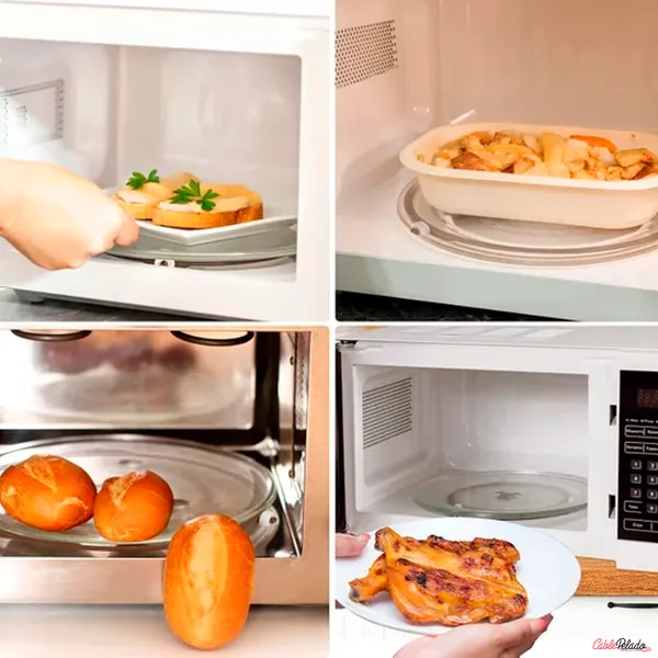 Soporte Para Plato Giratorio De Microondas
